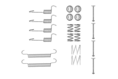 BOSCH El Fren Brake Shoe Mounting Set - Perfect Fit for Hyundai Accent & Kia Rio — Brake Cables & Hardware