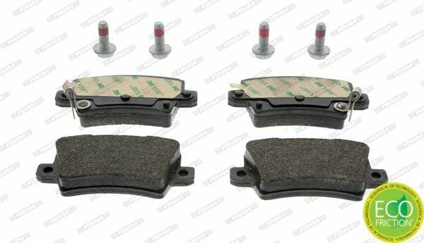 FERODO FDB1862 Rear Brake Pad - Compatible with Civic 2007-2011 — Brake Pads