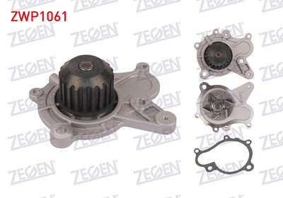 Zegen ZWP1061 Water Pump Hyundai Accent II 1.5 CRDi (D3ea) 2000-2005 /Elantra 2.0 CRDi (D4ea) 2001 — Water Pump & Thermostat
