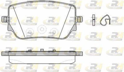 ROADHOUSE 21829.00 Brake Pad — Brake Pads