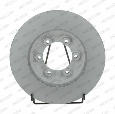 FERODO Front Brake Disc DDF2373C - Chrome Stainless Steel for Isuzu Dmax (2002-2012) — Brake Rotors & Drums