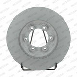 FERODO Front Brake Disc DDF2373C - Chrome Stainless Steel for Isuzu Dmax (2002-2012) — Brake Rotors & Drums