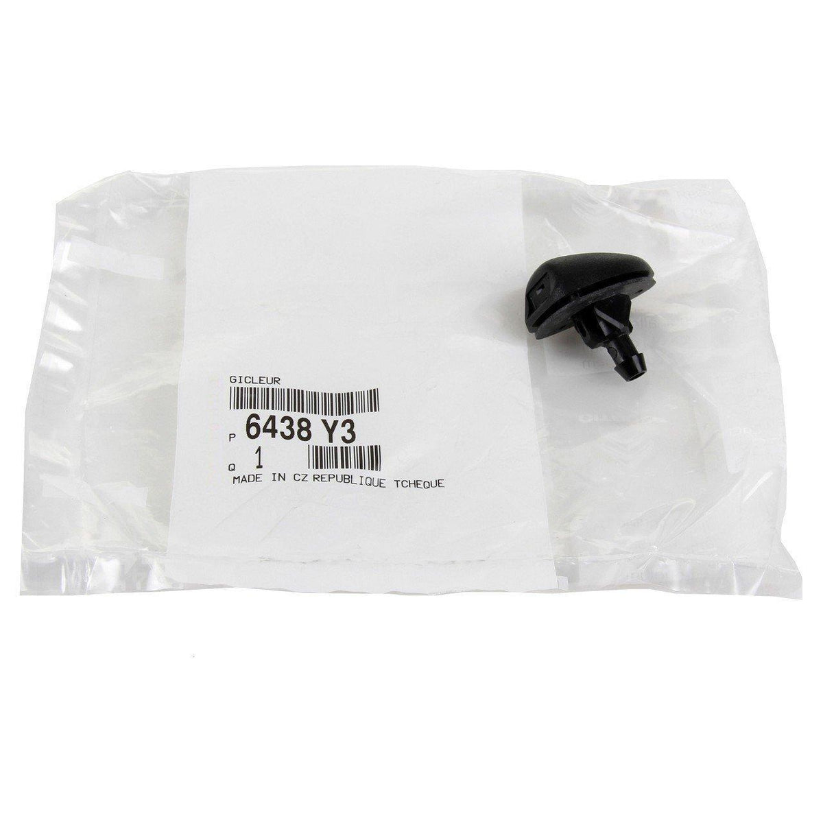 Peugeot PSA 6438.Y3 - Original Windshield Wiper Nozzle for 207 — Wipers