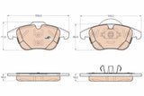 TRW GDB1960 Front Brake Pad - Ford Mondeo 2007-2014 & S-Max 2006-2015 — Brake Pads