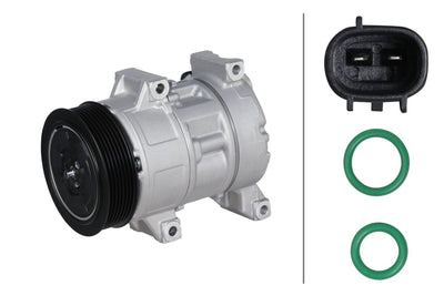 Hella 8FK366202-581 A/C Compressor Toyota Avensis 2.0 D-4D 08 > 18