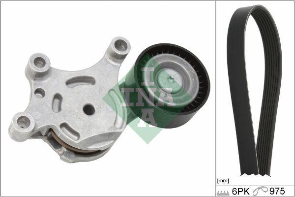 INA 529026110 Ford Courier 2023 Model onwards 1.5 TDCi V-Belt Set — Belts