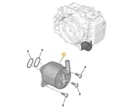 MOPAR Automatic Transmission Oil Cooler for C5 AirCross, DS 7 and 2 more models — Oil System