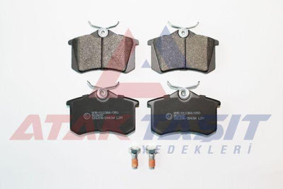 AP 05P634 Brake Pad Rear 17,4mm Golf IV-V-VI / Jetta V-VI / Polo III-IV-V-VI / Caddy III / Clio III / Megane III — Brake Pads