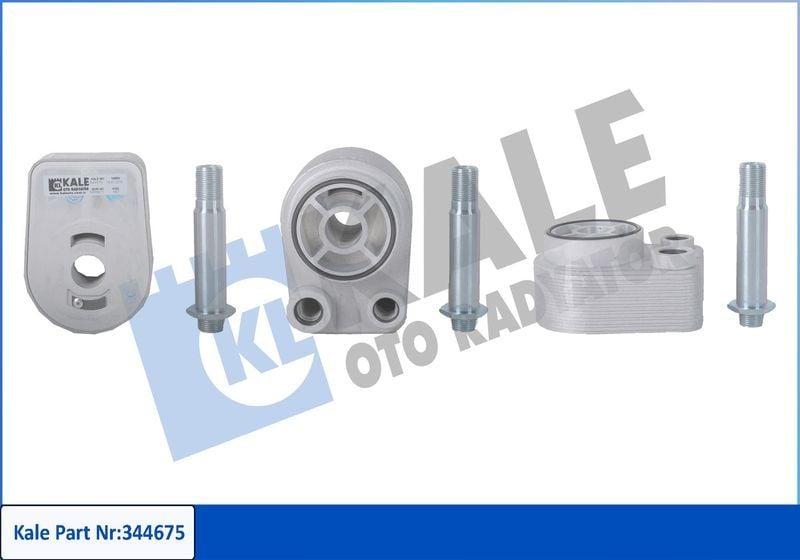 Kale Oil Cooler Radiator 344675 - Aluminum Construction for Renault & Dacia Vehicles — Oil System