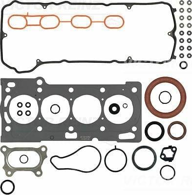 victor reinz motor gasket set for toyota 2nr-fe, complete gasket set components displayed Victor Reinz Motor Gasket Set - Compatible with Toyota 2NR-FE Engine 1.5 | Complete Set of Gaskets Victor Reinz Motor Gasket Set for Toyota 2NR-FE 1.5 motor-gasket-set, victor-reinz, toyota-2nr-fe, car-maintenance, engine-repair, mechanics, gasket-kits, car-owners, engine-parts, ai-generated