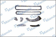 mando mmb060156 excentric chain kit, excentric chain kit set for accent and getz models, mando car parts for hyundai vehicles MANDO Excentric Chain Kit MMB060156 - Compatible with Accent, Getz, i20, i30 | 8 Pieces MANDO MMB060156 Excentric Chain Kit for Accent & Getz mando, excentric-chain-kit, car-parts, hyundai, accent, getz, i20, i30, mechanics, ai-generated