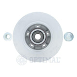 Optimal Brake Disc Rear with Bearing Megane IV Sedan - Brake Disc — Brake Rotors & Drums
