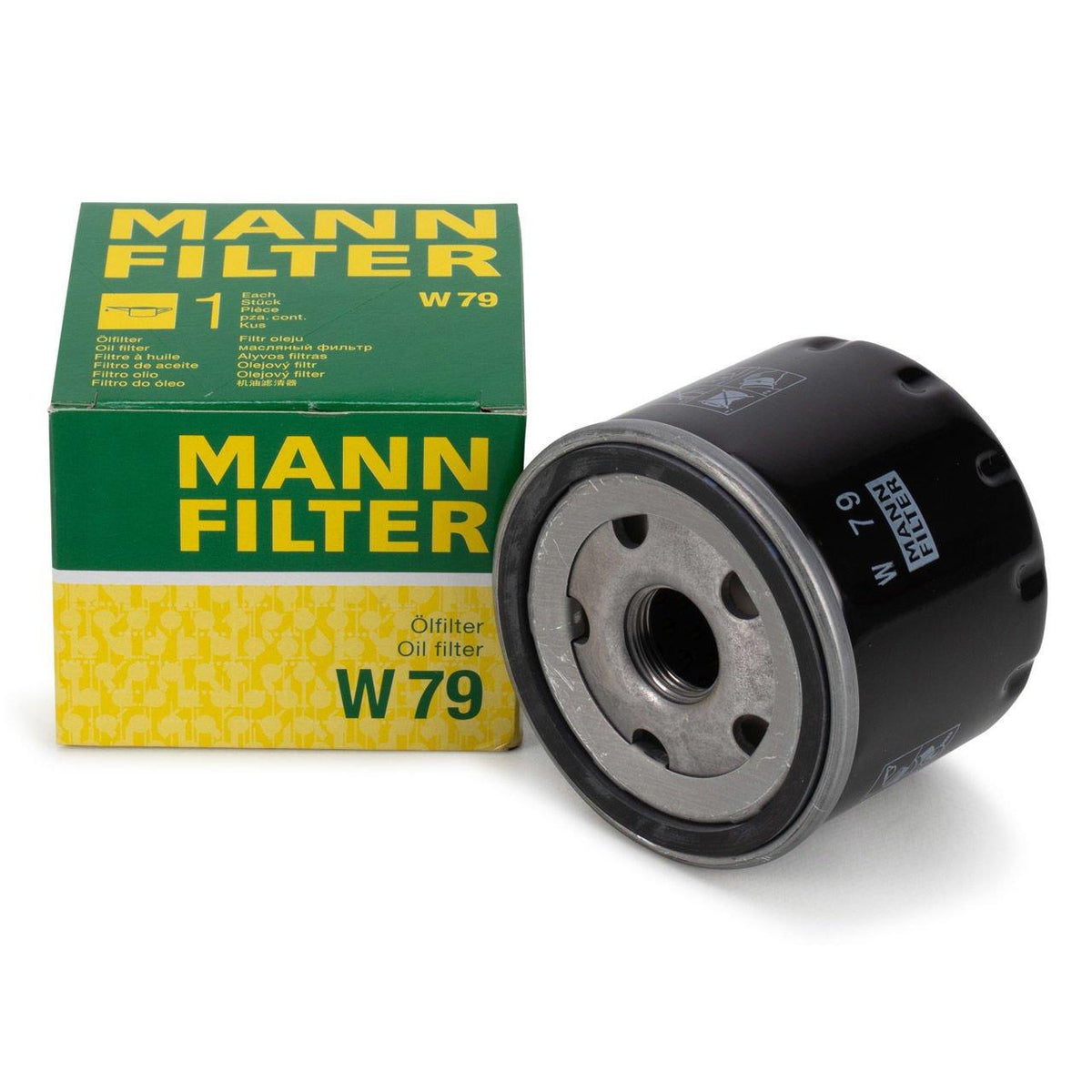 Mann W79 Oil Filter - Compatible with Renault Kango III 1.5 dCi — Oil Filters