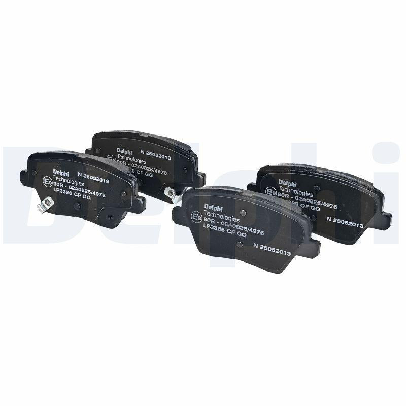 Delphi LP3386 Brake Pad Rear Hyundai i30 17- / Kia Ceed/XCeed 18- — Brake Pads