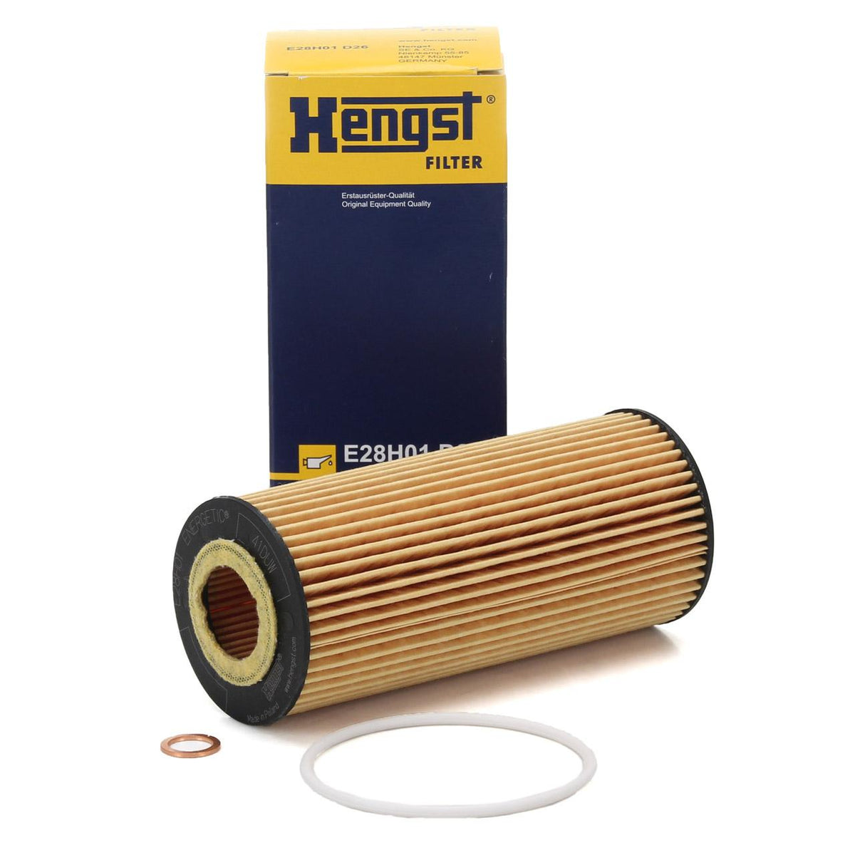 Hengst BMW E92 330d Oil Filter - Compatible with 2005-2008 Models — Oil Filters