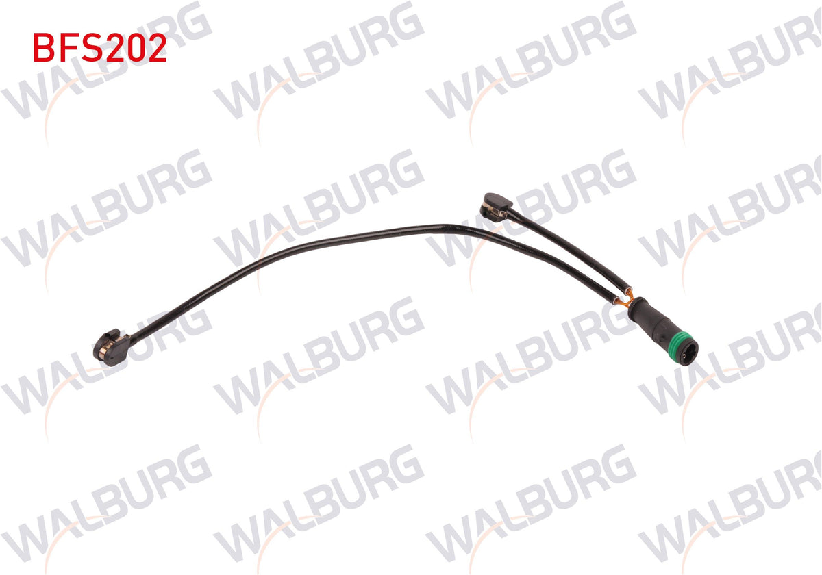 WALBURG BFS202 Brake Pad Warning Cable Front Left-Right 285mm Mercedes S Series (W222, V222 and 3 more models — Brake Pads