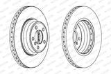 FERODO Disc Brake DDF1245C-1 - Ventilated Type, BMW 5 Series & 7 Series — Brake Rotors & Drums