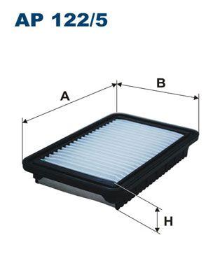 Filtron AP122-5 Air Filter Hyundai i10 1.0 11-17 Kia Picanto 1.0-1.2 11- — Air & Cabin Filters