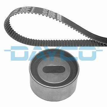 dayco ktb375 timing belt set for mazda and kia, dayco timing belt components overview DAYCO KTB375 Timing Belt Set - Compatible with Mazda 323 & Kia Models | 0.88 lb DAYCO Timing Belt Set KTB375 for Mazda & Kia dayco, timing-belt-set, mazda-parts, kia-parts, auto-repair, car-maintenance, engine-parts, mechanic-tools, car-owners, ai-generated
