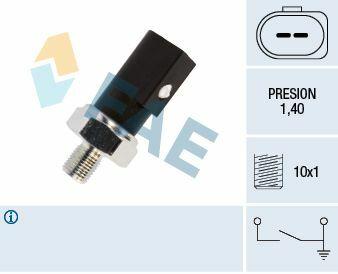 FAE 12850 Oil Pressure Switch - Compatible with Audi A3 A4 A6, Altea and 5 more models — Switches & Relays
