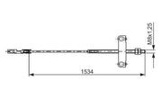 bosch-el-fren-teli-transit, handbrake-cable-bosch, bosch-vehicle-parts BOSCH El Fren Teli On - Transit V184 2.4 TDCi 00-06 | 1534mm Length BOSCH El Fren Teli - Transit V184 2.4 TDCi 00-06 bosch, el-fren-teli, transit-v184, handbrake-cable, vehicle-owners, mechanics, automotive-parts, safety, durability, ai-generated