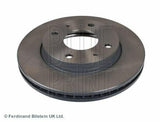 Blueprint Brake Disc ADG04347 - 257mm Front Brake Disc Set for Elantra 1.6 1.8 & Matrix 1. — Blue Print, Brake Rotors & Drums