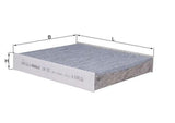 MAHLE LAK923 Cabin Air Filter - Active Carbon Filter for 13-Clio IV and Captur — Air & Cabin Filters