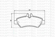 kraftvoll-rear-brake-pads-sprinter-crafter, brake-pads-sprinter-906-crafter-06-16 KRAFTVOLL Rear Brake Pads 07010040 - Compatible with Sprinter 906 & Crafter 06-16 | Perfect for Vehicle Owners & Mechanics KRAFTVOLL Rear Brake Pads - Sprinter 906 & Crafter | 06-16 kraftvoll, rear-brake-pads, sprinter, crafter, vehicle-maintenance, mechanics, auto-parts, braking-system, car-accessories, ai-generated