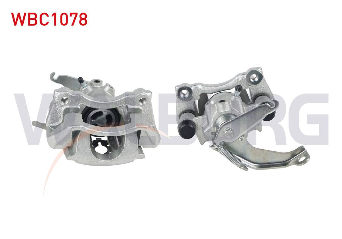 WALBURG WBC1078 Brake Caliper Left Rear with Bracket Piston 52mm Disc 280mm Pair Wheel Ford Transit (V347) 3.2 TDCi 200 Hp 2006-2014 | 1 Piece