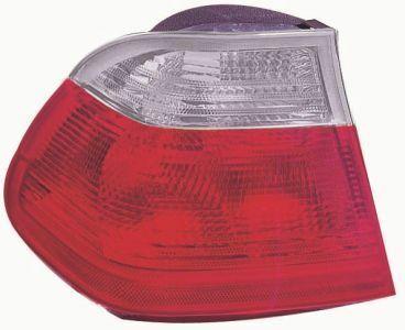 Depo BMW E46 Left Tail Light - White Signal — Tail, Signal & Reflectors