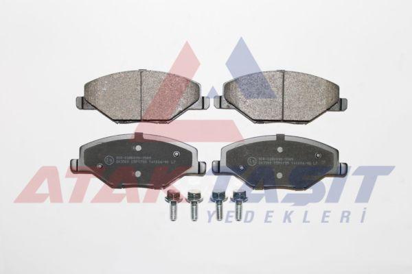 AP 05P1795 Brake Pad Front with Connector Skoda Fabia II 1.2 2006-2015 / 1.2 TSI 2006-2015 / 1.4 2006-2015 / 1.6 — Brake Pads