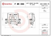 brembo brake caliper front left for mercedes sprinter, brembo fbr090 brake caliper specifications, brembo brake system replacement part BREMBO FBR090 Brake Caliper - Front Left for Mercedes Sprinter | 2-Piston Design BREMBO FBR090 Brake Caliper for Mercedes Sprinter 06 brembo, brake-caliper, mercedes-sprinter, car-accessories, mechanics-tools, automotive-parts, car-owners, braking-system, vehicle-repair, ai-generated