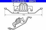 ATE Brake Pad E 60 / 61 / 63 / 64 / 70 - Rear Brake Pad — Brake Pads