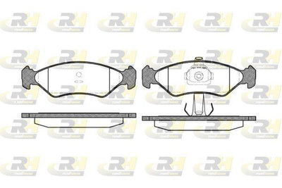 ROADHOUSE 2285.20 Brake Pad Fiesta IV Ja_. Jb_ 01 96-11 01 — Brake Pads