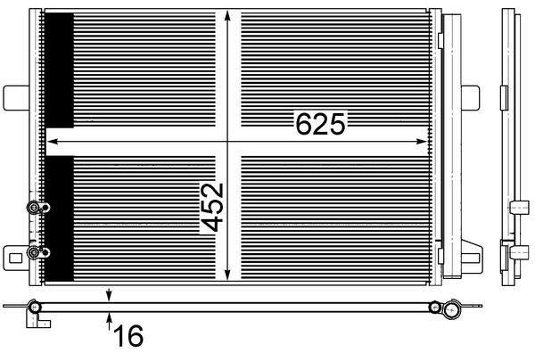 mahle ac condenser for amarok 2011-2016, mahle ac885000s condenser front view, mahle ac condenser dimensions MAHLE AC885000S | AC Condenser for 2011-2016 Amarok 2.0 TDI - Ideal for Car Owners & Mechanics MAHLE AC885000S Condenser for Amarok 2011-2016 mahle, ac-condenser, amarok-parts, 2011-2016-amarok, car-maintenance, auto-repair, mechanics, car-owners, ac-system, ai-generated