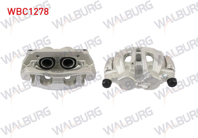 WALBURG WBC1278 Brake Caliper Left Front with Bracket Piston 48mm Disc 330mm Mercedes Vito (W447) 2014 - 1 Piece