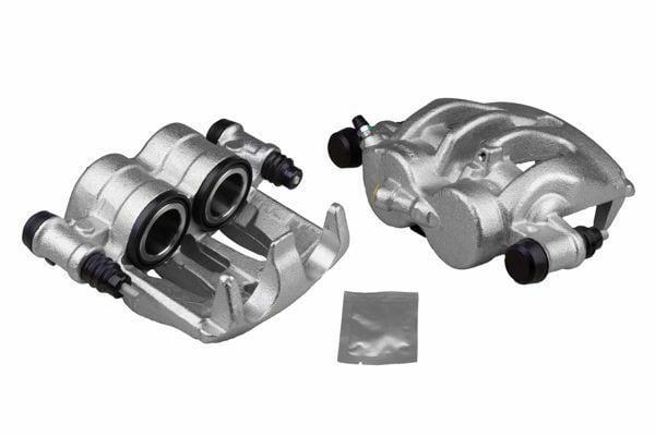 hella pagid front brake caliper for mercedes vito, detailed view of helle pagid brake caliper, installation example of mercedes vito brake parts HELLA PAGID Front Right Brake Caliper - Mercedes Vito W447 (03-20) | 48mm Piston HELLA PAGID Front Brake Caliper for Mercedes Vito hella-pagid, mercedes-vito, brake-caliper, car-parts, front-brake, mechanics, car-owners, automotive, 2-piston-brake, ai-generated