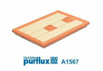 PURFLUX A1567 Air Filter - Compatible with Volkswagen Beetle, Caddy, Golf — Air & Cabin Filters