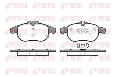 REMSA 0888.00 Brake Pad Bls Wagon 04 06 — Brake Pads