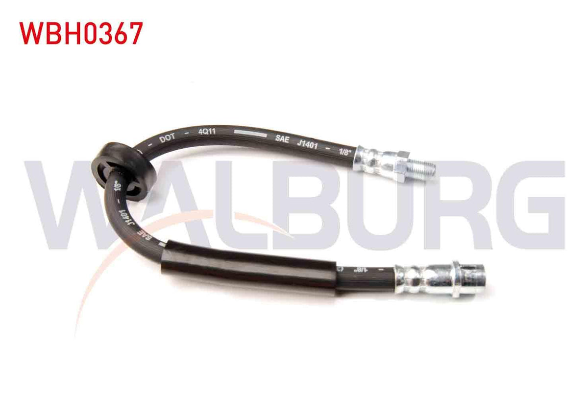 WALBURG WBH0367 Brake Hose Rear Left-Right 320mm Audi A6 (4F2,C6) 2004-2011 — Brake Hydraulics