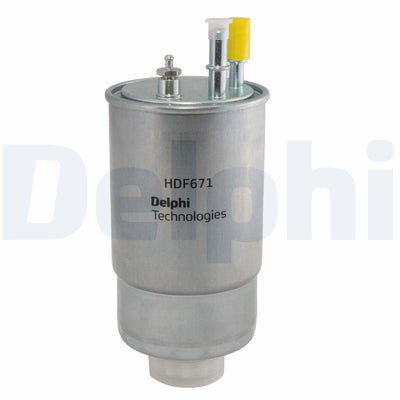Delphi HDF671 Diesel Filter Fiat Fiorino/Doblo/Linea 07-10 1.3-1.6 JTD/MJT — Fuel Delivery