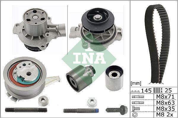INA 530065031 Timing Belt Kit - Water Pump Kumanda Edilemeyen for VW — Water Pump & Thermostat
