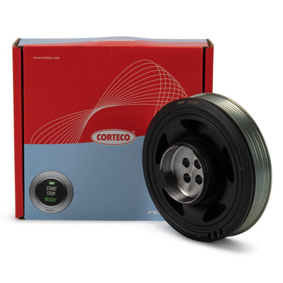 Corteco 49434594 Crankshaft Pulley BMW F20 F21 F45 F46 F48 Mini F54 F55 F56 F57 F60 B37 — Pulleys & Tensioners