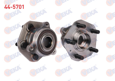 Veka 44-5701 Wheel Hub Left-Right Front & Rear with Bearing 5 Bjn with ABS Tesla Model Y 2019-/ Model 3 2018 — Hub Assemblies