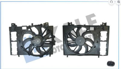 Kale 387255 Fan Motor with Shroud (Peugeot 407 Sw 2.0 HDi 04 / 10 508 Sw 1.6 / 2.0 HDi 10 / 18 Cit — Motors, Pumps & Antennas