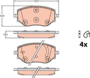 trw front brake pad set for renault clio 5, high quality brake pads for renault clio 5 1.0 tce h4d TRW Front Brake Pad Set - Compatible with Renault Clio 5 1.0 Tce H4D 2019-2021 | Quality Performance TRW Front Brake Pad Set for Renault Clio 5 | 2019-2021 trw-front-brake-pad-set, renault-clio-5, brake-pads, automotive-parts, car-maintenance, quality-brake-pads, braking-system, car-owners, renault-parts, ai-generated
