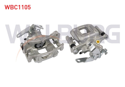 WALBURG WBC1105 Brake Caliper Right Rear with Bracket Piston 48mm Disc 288mm Ford Transit Custom (V362) 2.2 TDCi-2.0 Ecoblue 2012 - 1 Piece
