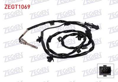 Zegen ZEGT1069 Exhaust Temperature Sensor (Egt) Opel Astra J 2.0 Biturbo CDTi 2012-2015 / In — Temperature Sensors & Switches
