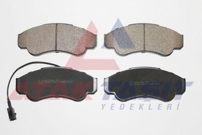 AP 05P967 Brake Pad Front with Connector Fiat Ducato (244) 2.3 JTD 2002-2006 / Ducato (244) 2.8 JTD 2002-2006 / — Brake Pads