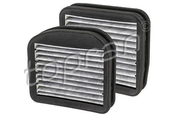 TOPRAN Cabin Filter Set for Mercedes - Active Carbon Filter, Complete Kit — Maintenance & Service Kits